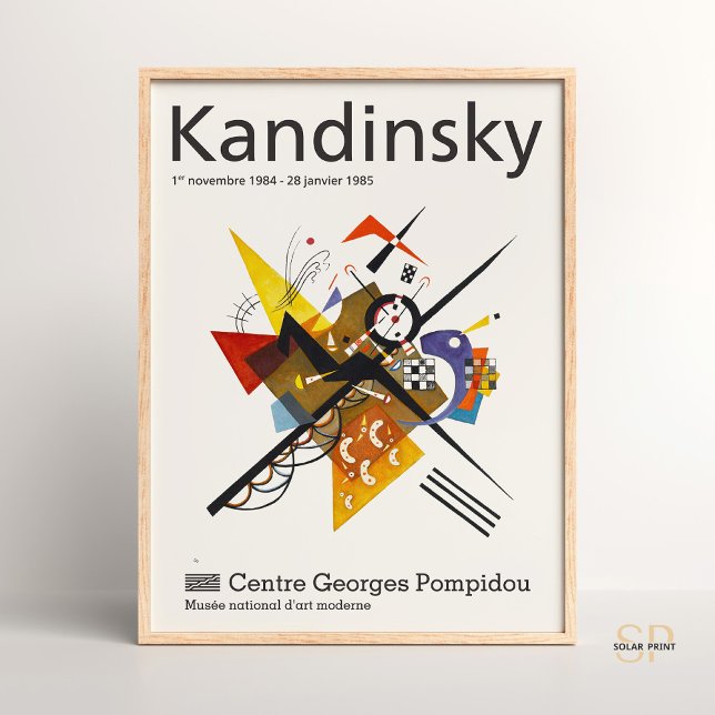 Wassily Kandinsky Bauhaus Kleine Welten Abstrakt Poster (Von Creator hochgeladen)