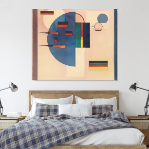 Wassily Kandinsky - Beruhigt Besänftigt Leinwanddruck