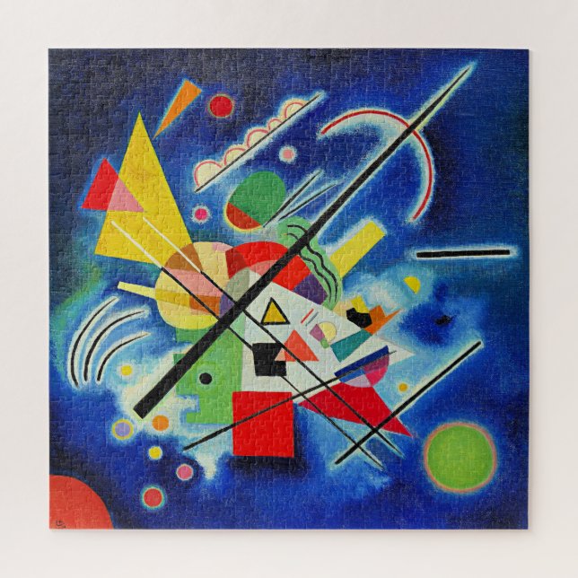 Wassily Kandinsky - Blue Painting, (Vertikal)