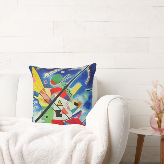 Wassily Kandinsky - Blue Painting, Kissen (Liege)