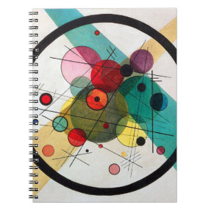 Wassily Kandinsky Circles in a Circle Notizblock