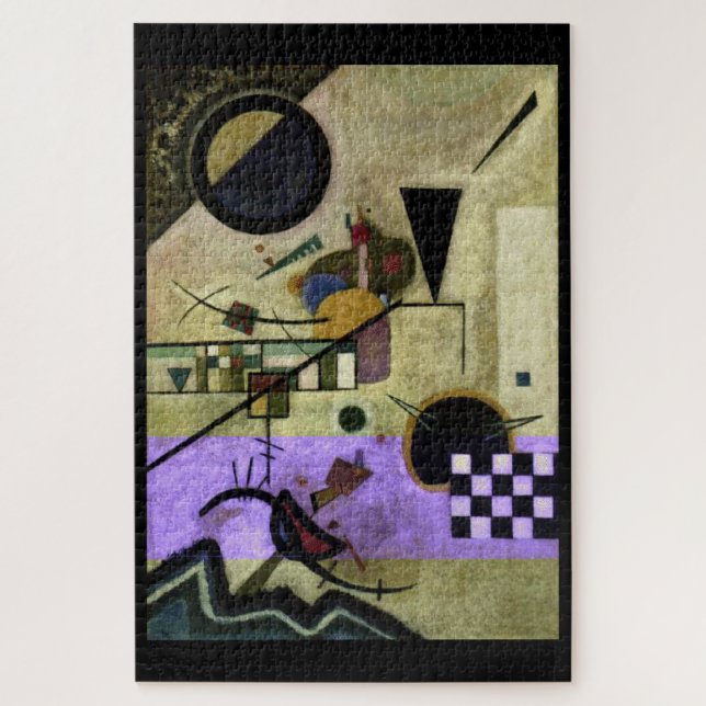 Wassily Kandinsky, Contrasting Sounds, 1924 (Vertikal)