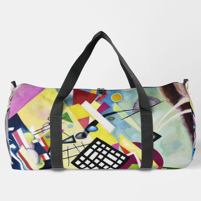 Wassily Kandinsky Duffle Bag (Rückseite)