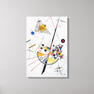 Wassily Kandinsky empfindliche Spannung Leinwanddruck