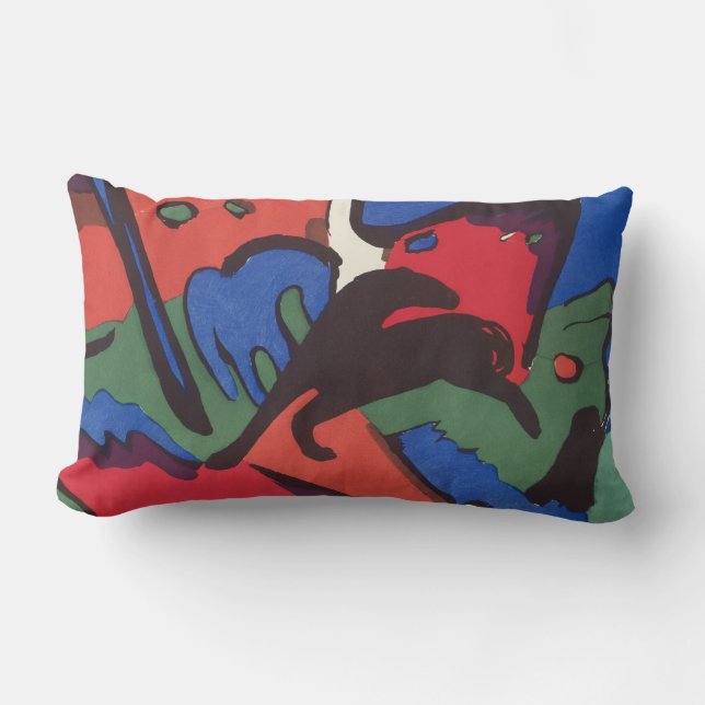 Wassily Kandinsky Franz Marc Blue Rider Lendenkissen (Vorderseite)