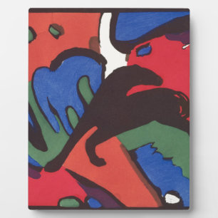 Wassily Kandinsky Franz Marc Blue Rider Painting Fotoplatte
