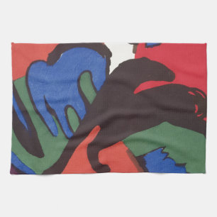 Wassily Kandinsky Franz Marc Blue Rider Painting Geschirrtuch