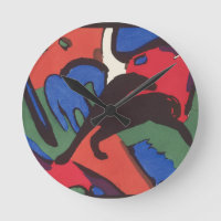 Wassily Kandinsky Franz Marc Blue Rider Painting