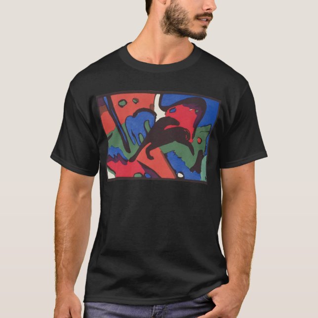 Wassily Kandinsky Franz Marc Blue Rider Painting T-Shirt (Vorderseite)