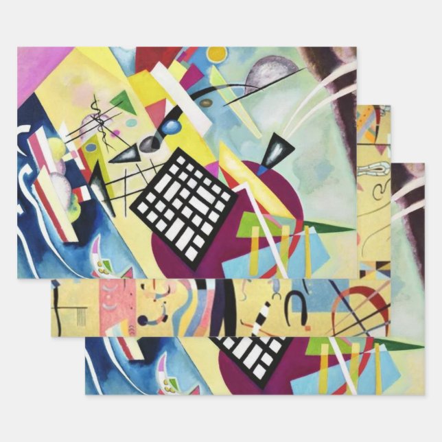 Wassily Kandinsky Geschenkpapier Set (Set)