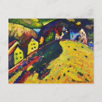 Wassily Kandinsky. Häuser in Murnau. Expressionism