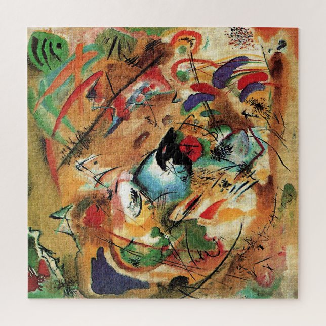 Wassily Kandinsky - Improvisation, Dreamy, (Vertikal)