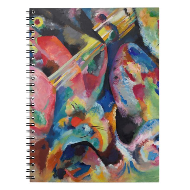 Wassily Kandinsky Improvisation Flood (1914) Notizblock (Vorderseite)