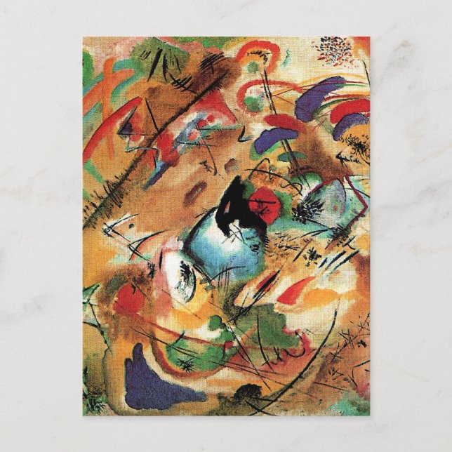Wassily Kandinsky - Improvisation, Träumerisch, Postkarte (Vorderseite)