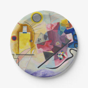 WASSILY KANDINSKY - Jaune Rouge Bleu Pappteller