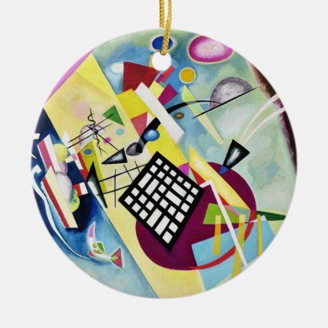 Wassily Kandinsky Keramik Ornament (Vorne)
