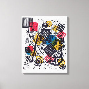Wassily Kandinsky - Kleine Welten V Abstrakte Kuns Leinwanddruck
