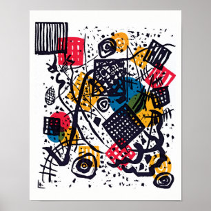 Wassily Kandinsky - Kleine Welten V Abstrakte Kuns Poster