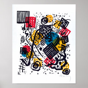 Wassily Kandinsky - Kleine Welten V Abstrakte Kuns Poster