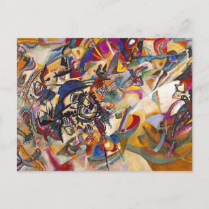 Wassily Kandinsky - Komposition 7 Abstrakte Kunst Postkarte