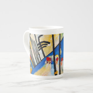 Wassily Kandinsky Komposition Vier - Abstrakte Kun Prozellantasse