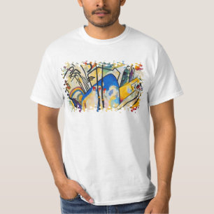 Wassily Kandinsky Komposition Vier - Abstrakte Kun T-Shirt