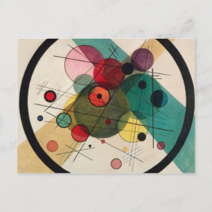 Wassily Kandinsky - Kreise in einem Kreis Postkarte