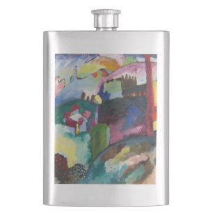 Wassily Kandinsky Landschaft mit Fabrikschornstein Flachmann