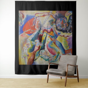 Wassily Kandinsky, Malerei mit einem roten Fleck Wandteppich