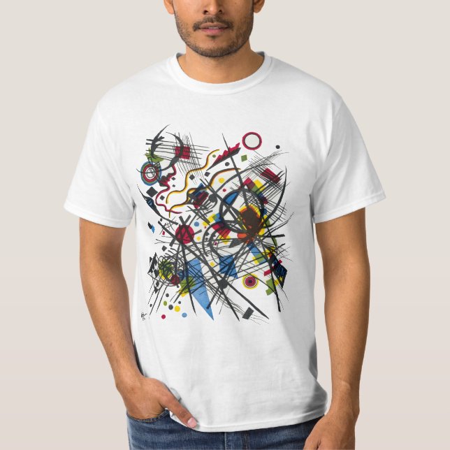 Wassily Kandinsky Men-T - Shirt (Vorderseite)