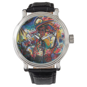 Wassily Kandinsky - Moskauer Stadtlandschaft Abstr Armbanduhr