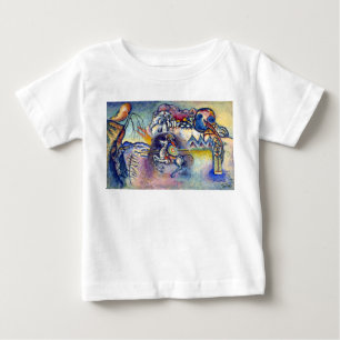Wassily Kandinsky - Sankt Georg & Die Reiter Baby T-shirt