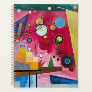 Wassily Kandinsky Schweres Rot 1924 Abstrakte Kuns Planer