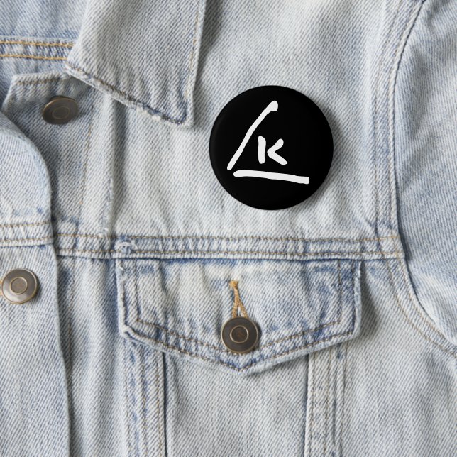 Wassily Kandinsky signature autograph symbol initi Button (Beispiel)