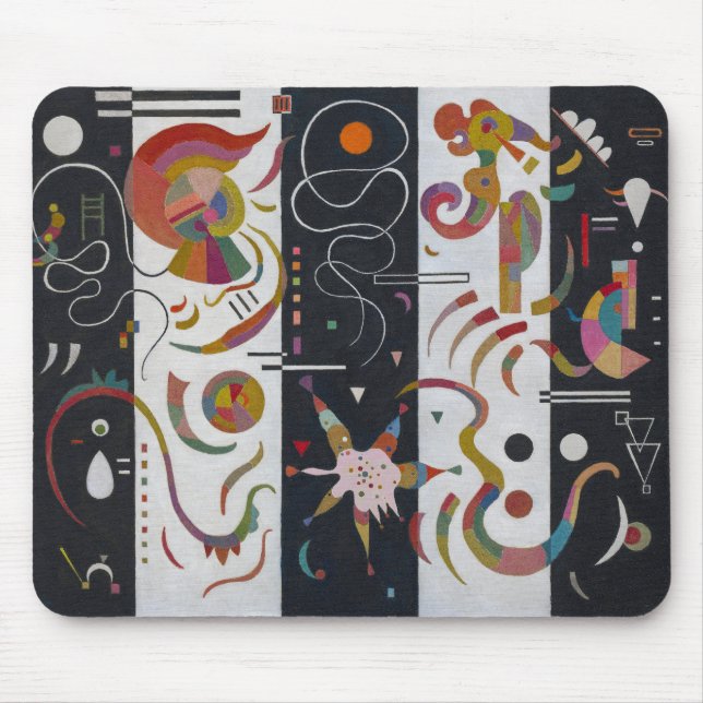 Wassily Kandinsky , " STRIPE " Mousepad (Vorne)