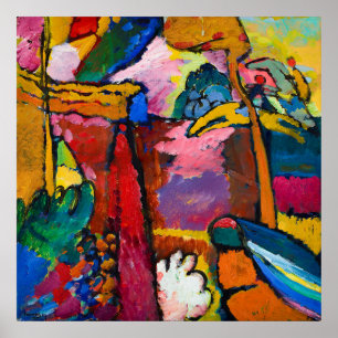 Wassily Kandinsky: Studie zur Improvisation V Poster