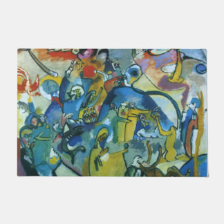 Wassily Kandinsky - Tag der Heiligen II Fußmatte