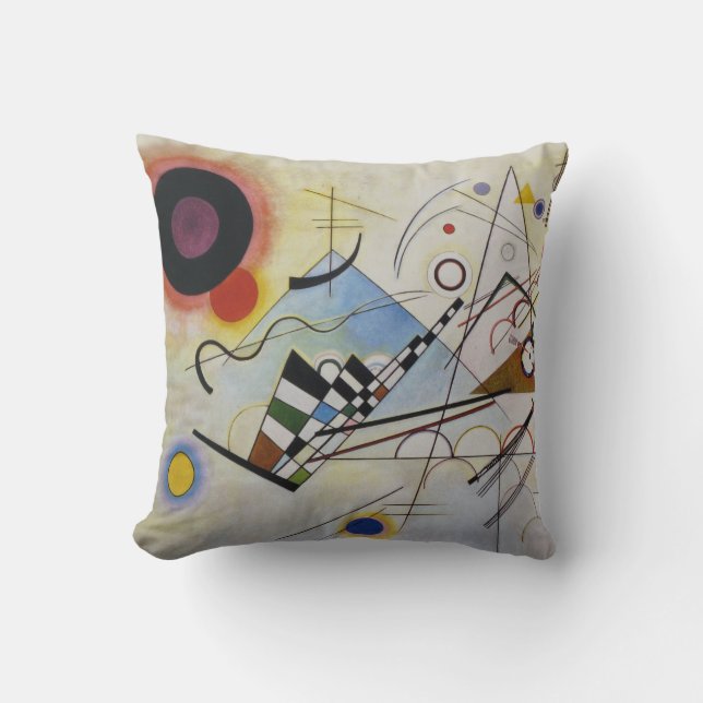 Wassily Kandinsky - Zusammensetzung 8 - Kissen (Vorderseite)