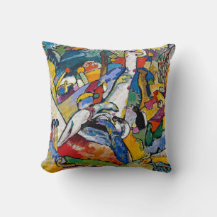 Wassily Kandinsky - Zusammensetzung II Abstrakt Ar Kissen