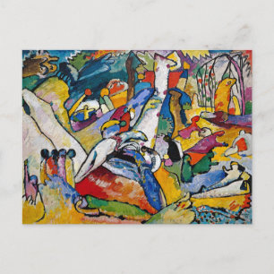 Wassily Kandinsky - Zusammensetzung II Abstrakt Ar Postkarte