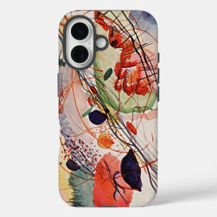 Wassily Kandinsky's Aquarell Symphony iPhone 16 Hülle