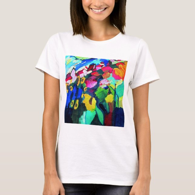 Wassis Kandinsky Murnau Gardens T-Shirt (Vorderseite)