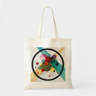 Wassische Kandinsky-Kreise in einem Kreis Tragetasche