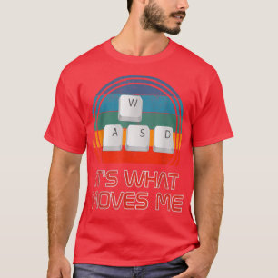 WASST, was mich bewegt Video Gaming Boys Männer Vi T-Shirt