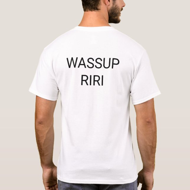 WASSUP ROCKY T-Shirt  (Rückseite)