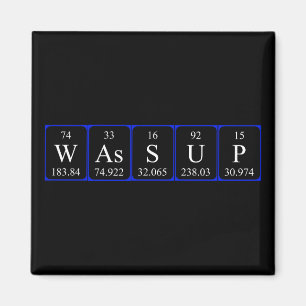 Wassus Periodenmagnet Magnet