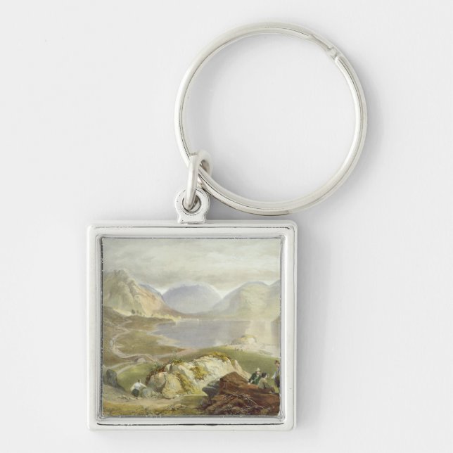 Wast Wasser, "vom englischen See-Bezirk", 1853 Schlüsselanhänger (Vorne)