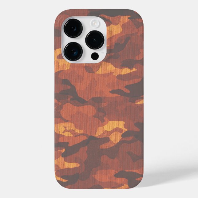 Wastelands Camouflage Case-Mate iPhone 14 Pro Hülle (Rückseite)