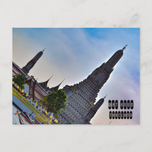 Wat Arun in Bangkok Thailand Postkarte