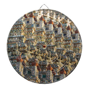 Wat Arun Tempel in Bangkok Thailand Dartscheibe